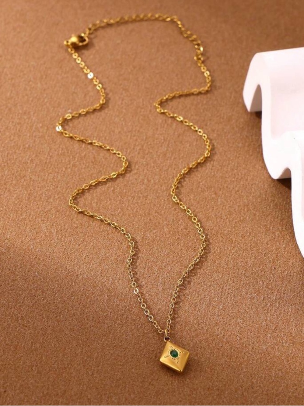 Boho geo necklace M1808